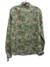 Ann Mashburn Size M white, green & red Cotton Botanical Long Sleeve Top white, green & red / M