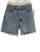 Frame Size 28 Light Wash Cotton Denim Raw Hem Button Fly Cutoff Shorts Light Wash / 28