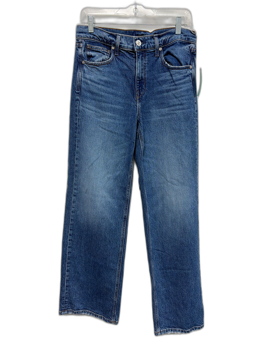 AYR Size 29 Medium dark wash Cotton Blend Denim High Rise Button & Zip Fly Jeans Medium dark wash / 29
