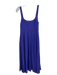 Beyond Yoga Size M Purple Polyester Blend Sleeveless Square Neck Pocketed Dress Purple / M