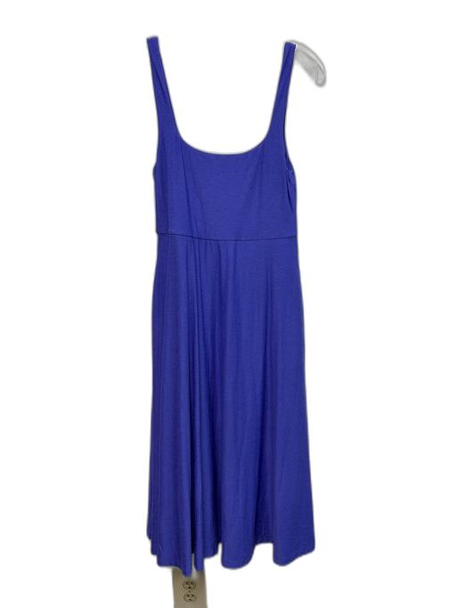 Beyond Yoga Size M Purple Polyester Blend Sleeveless Square Neck Pocketed Dress Purple / M