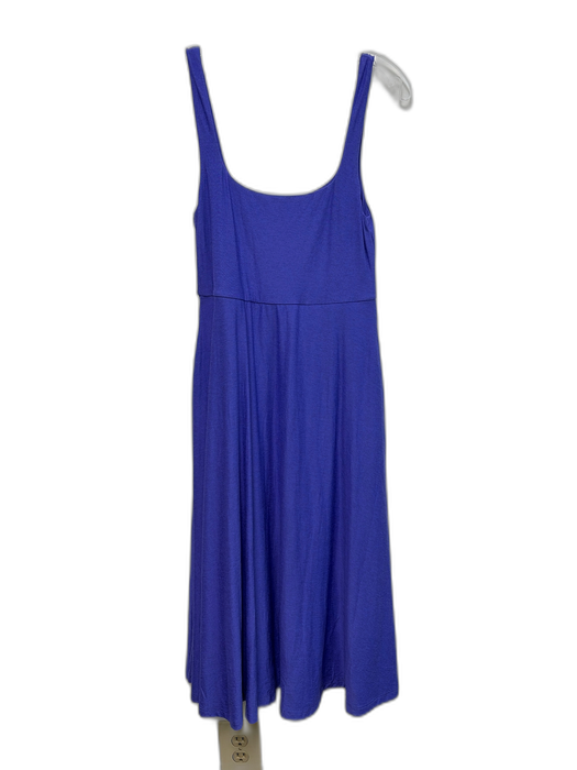 Beyond Yoga Size M Purple Polyester Blend Sleeveless Square Neck Pocketed Dress Purple / M