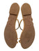 Reformation Shoe Size 8 Tan Leather Strappy Toe Ring Sandals Tan / 8