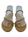 Reformation Shoe Size 8 Tan Leather Strappy Toe Ring Sandals Tan / 8