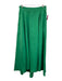 Abbey Glass Size M Green Polyester Pleated Zip & Hook Maxi Skirt Green / M