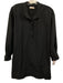 Ann Mashburn Size S Black Cotton Quarter Button Above Knee Dress Black / S