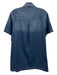 Madewell Size M Medium Wash Cotton Cotton Button Down Short Sleeve Shift Dress Medium Wash / M