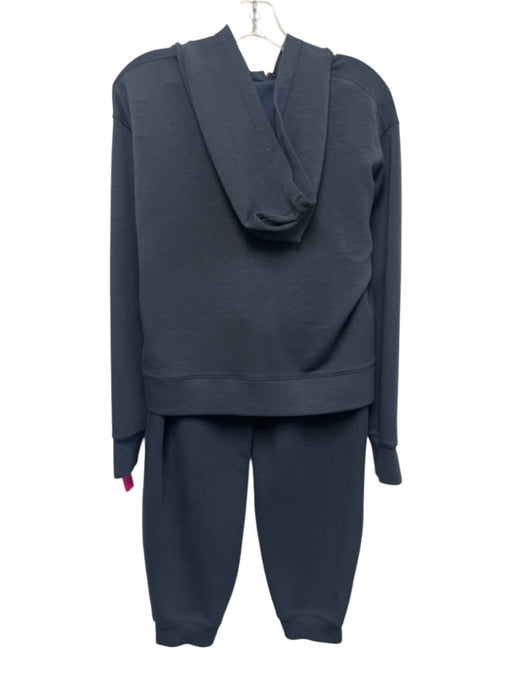 Rhone Size M Navy Blue Heathered Full ZIp Hooded Jogger Pant Set Navy Blue / M