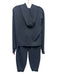 Rhone Size M Navy Blue Heathered Full ZIp Hooded Jogger Pant Set Navy Blue / M