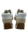 Veronica Beard Shoe Size 8 White & Beige Leather & Suede Lace Up Sneakers White & Beige / 8