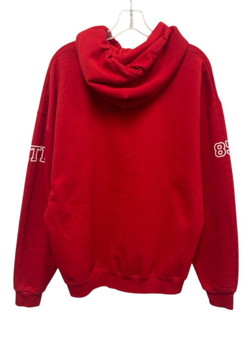 Magic City Size XL Red Cotton logo Hoodie Men's Jacket Red / XL