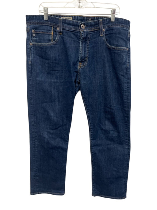 AG Size 36 Dark Wash Cotton Blend Solid Jean Men's Pants Dark Wash / 36