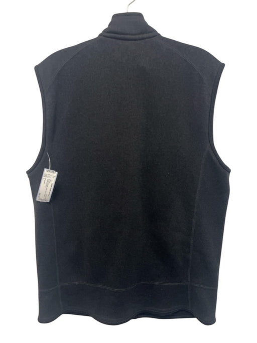 Patagonia Size L Black Synthetic Solid Vest Outdoor Men's Jacket Black / L
