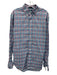 Ralph Lauren Size L Blue & Pink Cotton Plaid Button Up Men's Long Sleeve Shirt Blue & Pink / L