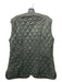 Barbour Size 10 Dusty Green Polyamide Zip Front Quilted Pockets Reversible Vest Dusty Green / 10