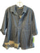 Alembika Size XS Blue 100% Cotton Chambray Paint Brush Short Sleeve Top Blue / XS