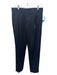 Rag & Bone Size 2 Navy Wool High Rise Pleated Tapered Cuff Pants Navy / 2