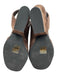 Jeffrey Campbell Shoe Size 7 Brown Suede Square Toe Block Heel Wedge Sandals Brown / 7