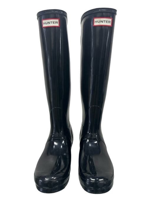 Hunter Shoe Size 8 Black Rubber Boots Black / 8