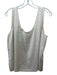 Vince Size XL Cream Silk Sleeveless Satin Top Cream / XL