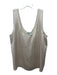 Vince Size XL Cream Silk Sleeveless Satin Top Cream / XL