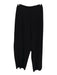 Lafayette 148 Size 24W Black Acetate Blend Mid Rise Straight Leg Trouser Pants Black / 24W