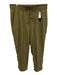 Spanx Size 1X Sage green Polyester Blend Drawstring Waist Large Pockets Pants Sage green / 1X