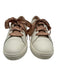 Kate Spade Shoe Size 10 White & Rose Gold Leather Upper Glitter Low Top Sneakers White & Rose Gold / 10