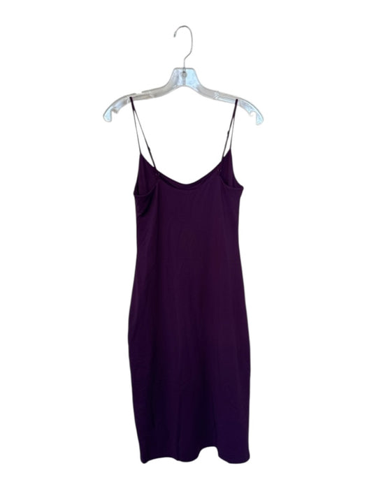 Babaton Size M Eggplant Nylon & Elastane Spaghetti Strap Pencil Skirt Maxi Dress Eggplant / M