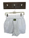 Daily Drills Size XS/S White Cotton High Waist Elastic Waist Boxer Shorts White / XS/S