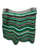 Free People Size XS Green & Brown Viscose Blend Elastic Waist Knit Mini Shorts Green & Brown / XS