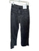 Zara Size 2 Charcoal Cotton High Waist Wide Leg Jeans Charcoal / 2