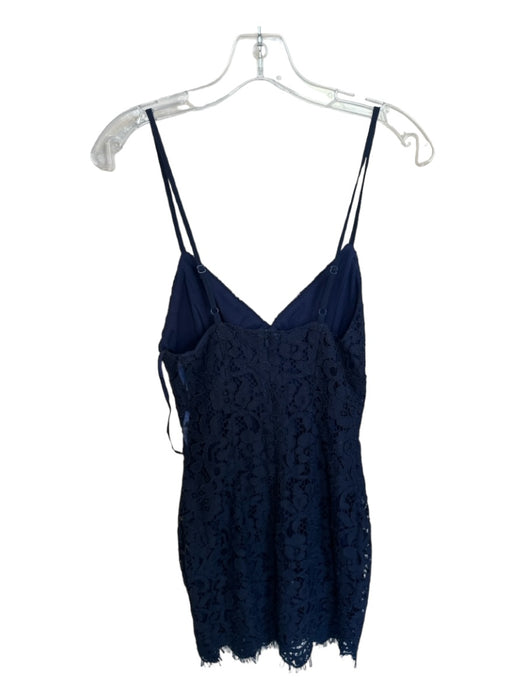 Superdown Size XS Navy Lace Spaghetti Strap Mini Dress Navy / XS