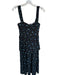 We Wore What Size S Black & Blue Viscose Sleeveless Corset Lace Trim Dress Black & Blue / S
