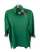 Holly Shae Design Size M/L Green & Plaid Polyester Mini Plaid Detail Dress Green & Plaid / M/L