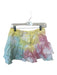 Loveshackfancy Size 8 Multi Cotton Tie Dye Mini Skirt Multi / 8