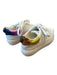 Kurt Geiger Shoe Size 7 White & Purple Leather Platform lace up Rainbow Sneakers White & Purple / 7