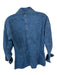 Torn By Ronny Kobo Size M Med Dark Wash Cotton Blend Front Button Collar Jacket Med Dark Wash / M