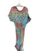 Never Fully Dressed Size M Multi Recycled Polyester Blend Short Sleeve Sun Dress Multi / M