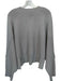 Rag & Bone Size L Grey cotton, polyester, wool Knit Long Sleeve Sweater Grey / L