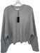 Rag & Bone Size L Grey cotton, polyester, wool Knit Long Sleeve Sweater Grey / L