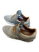 Esse Ut Esse Shoe Size 38 Gray & Brown Suede Fringe Metallic Athletic Sneakers Gray & Brown / 38