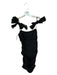 Lovers + Friends Size XS Black Polyester Spaghetti Strap Gathered Side Dress Black / XS