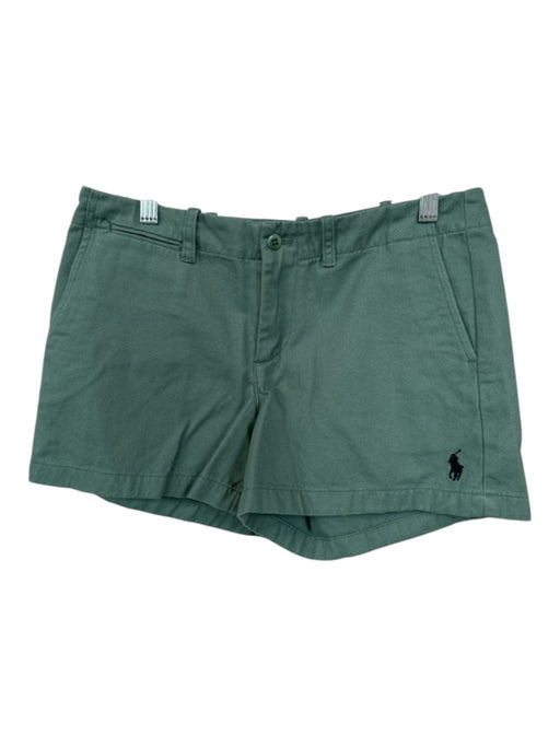 Ralph Lauren Sport Size 4 Sage green Cotton Front Pockets Shorts Sage green / 4