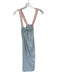 Lake Size M Sage & Pink Pima Cotton Sleeveless Striped Velcro Dress Sage & Pink / M