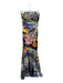 Night Moves Size 8 Black, White, & Multi Polyester Floral & Animal Maxi Gown Black, White, & Multi / 8