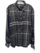 Barbour Size M Light & Dark Gray Cotton Plaid Button Down Long Sleeve Shirt Light & Dark Gray / M