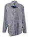 Sid Mashburn Size 15 Blue Cotton Solid Button Down Men's Long Sleeve Shirt Blue / 15