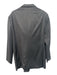 Fit Wel Gray Wool Solid 2 Button Men's Suit Gray / Est 44