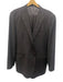 Zegna AS IS Gray Wool Striped 2 Button Men's Suit Gray / 44L